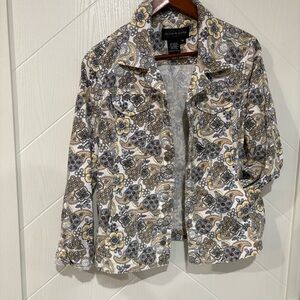 Floral Paisley Cottage‎ Core Jacket (M)
